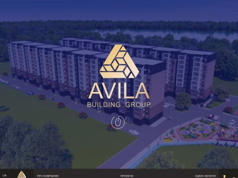 Зображення сайту avila.com.ua