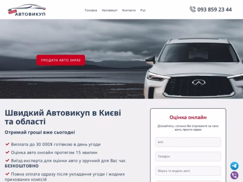 Зображення сайту avtopokupka.kiev.ua