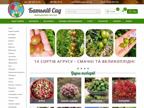 Зображення сайту batkivsad.com.ua