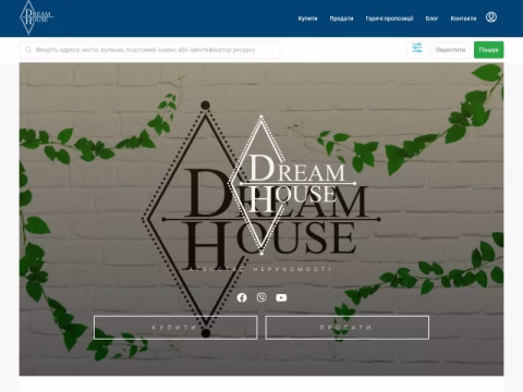 Зображення сайту dhouse.in.ua