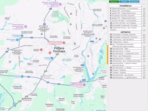 Зображення сайту gps.poltava.ua