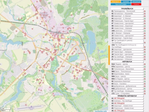 Зображення сайту gps.sumy.ua