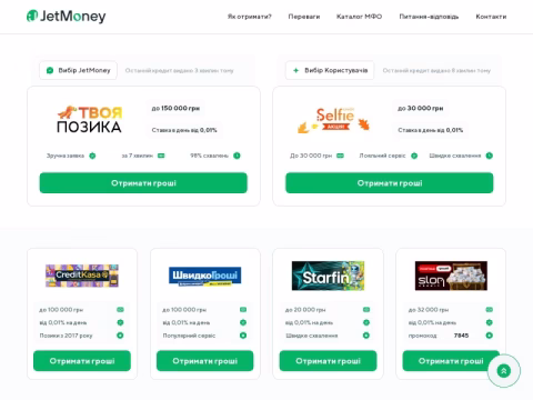 Зображення сайту jetmoney.com.ua