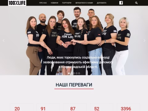 Зображення сайту lzv.kr.ua
