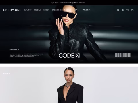Зображення сайту onebyone.ua