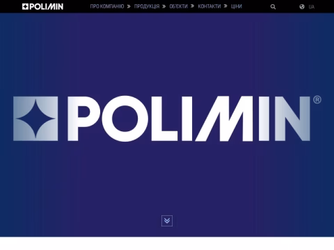 Зображення сайту polimin.ua