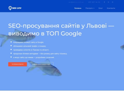 Зображення сайту seolviv.com.ua