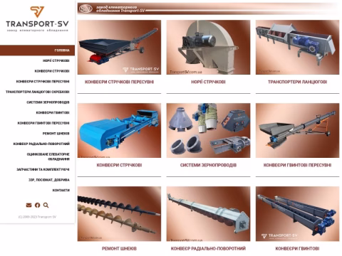 Зображення сайту transport-sv.com.ua