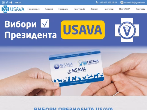 Зображення сайту usava.org.ua