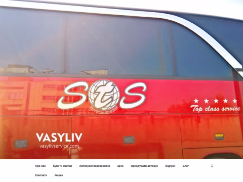 Зображення сайту vasylivservice.com
