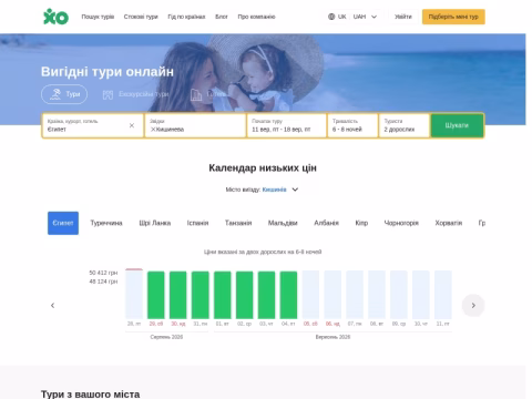 Зображення сайту xo.ua